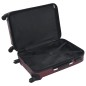 vidaXL Hartschalen-Trolley-Set 3 Stk. Weinrot ABS vidaXL Hartschalen-Trolley-Set 3 Stk. Weinrot ABS