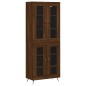 vidaXL Highboard Braun Eichen-Optik 69,5x34x180 cm Holzwerkstoff vidaXL Highboard Braun Eichen-Optik 69,5x34x180 cm Holzwerkstoff