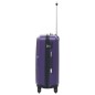 vidaXL Hartschalen-Trolley-Set 3 Stk. Lila ABS vidaXL Hartschalen-Trolley-Set 3 Stk. Lila ABS