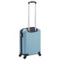 vidaXL Hartschalen-Trolley Blau ABS vidaXL Hartschalen-Trolley Blau ABS