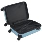 vidaXL Hartschalen-Trolley Blau ABS vidaXL Hartschalen-Trolley Blau ABS