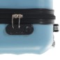 vidaXL Hartschalen-Trolley Blau ABS vidaXL Hartschalen-Trolley Blau ABS
