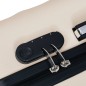 vidaXL Hartschalen-Trolley Golden ABS vidaXL Hartschalen-Trolley Golden ABS