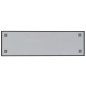 vidaXL Magnettafel Wandmontage Schwarz 100x30 cm Hartglas vidaXL Magnettafel Wandmontage Schwarz 100x30 cm Hartglas