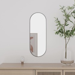 vidaXL Wandspiegel 15x40 cm Glas Oval