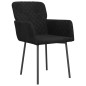vidaXL Esszimmerstühle 2 Stk. Schwarz Samt vidaXL Esszimmerstühle 2 Stk. Schwarz Samt