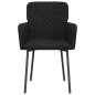 vidaXL Esszimmerstühle 2 Stk. Schwarz Samt vidaXL Esszimmerstühle 2 Stk. Schwarz Samt