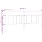 vidaXL Kopfteil Metall Weiß 193 cm vidaXL Kopfteil Metall Weiß 193 cm
