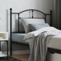 vidaXL Kopfteil Metall Schwarz 100 cm vidaXL Kopfteil Metall Schwarz 100 cm