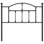 vidaXL Kopfteil Metall Schwarz 100 cm vidaXL Kopfteil Metall Schwarz 100 cm