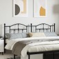 vidaXL Kopfteil Metall Schwarz 193 cm vidaXL Kopfteil Metall Schwarz 193 cm