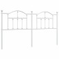vidaXL Kopfteil Metall Weiß 180 cm vidaXL Kopfteil Metall Weiß 180 cm