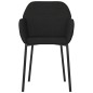 vidaXL Esszimmerstühle 2 Stk. Schwarz Samt vidaXL Esszimmerstühle 2 Stk. Schwarz Samt