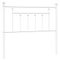 vidaXL Kopfteil Metall Weiß 100 cm vidaXL Kopfteil Metall Weiß 100 cm