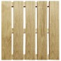vidaXL Terrassenfliesen 6 Stk. 50x50 cm Holz Grün vidaXL Terrassenfliesen 6 Stk. 50x50 cm Holz Grün