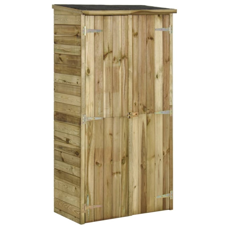 vidaXL Geräteschuppen Kiefernholz 85×48×177 cm vidaXL Geräteschuppen Kiefernholz 85×48×177 cm