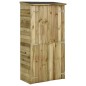 vidaXL Geräteschuppen Kiefernholz 85×48×177 cm vidaXL Geräteschuppen Kiefernholz 85×48×177 cm