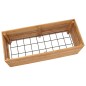 vidaXL Hochbeet 100x40x38 cm Massivholz Teak und Stahl vidaXL Hochbeet 100x40x38 cm Massivholz Teak und Stahl
