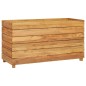 vidaXL Hochbeet 100x40x55 cm Teak Altholz und Stahl vidaXL Hochbeet 100x40x55 cm Teak Altholz und Stahl