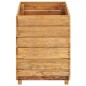 vidaXL Hochbeet 50x40x55 cm Massivholz Teak und Stahl vidaXL Hochbeet 50x40x55 cm Massivholz Teak und Stahl