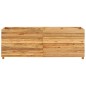 vidaXL Hochbeet 150x40x55 cm Massivholz Teak und Stahl vidaXL Hochbeet 150x40x55 cm Massivholz Teak und Stahl