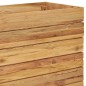 vidaXL Hochbeet 150x40x55 cm Massivholz Teak und Stahl vidaXL Hochbeet 150x40x55 cm Massivholz Teak und Stahl