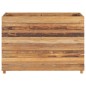 vidaXL Hochbeet 100x40x72 cm Massivholz Teak und Stahl vidaXL Hochbeet 100x40x72 cm Massivholz Teak und Stahl