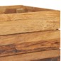 vidaXL Hochbeet 100x40x72 cm Massivholz Teak und Stahl vidaXL Hochbeet 100x40x72 cm Massivholz Teak und Stahl