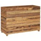 vidaXL Hochbeet 100x40x72 cm Massivholz Teak und Stahl vidaXL Hochbeet 100x40x72 cm Massivholz Teak und Stahl