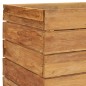 vidaXL Hochbeet 150x40x72 cm Massivholz Teak und Stahl vidaXL Hochbeet 150x40x72 cm Massivholz Teak und Stahl