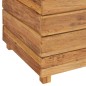 vidaXL Hochbeet 150x40x72 cm Massivholz Teak und Stahl vidaXL Hochbeet 150x40x72 cm Massivholz Teak und Stahl