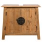 vidaXL Badezimmer-Unterschrank Massivholz Kiefer 70x32x63 cm vidaXL Badezimmer-Unterschrank Massivholz Kiefer 70x32x63 cm
