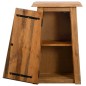 vidaXL Bad-Wandschrank Massivholz Kiefer 42x23x70 cm vidaXL Bad-Wandschrank Massivholz Kiefer 42x23x70 cm