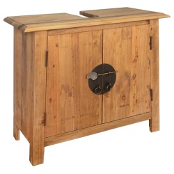 vidaXL Badmöbel-Set Massivholz Kiefer