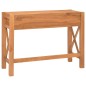 vidaXL Schreibtisch mit 2 Schubladen 100x40x75 cm Teakholz vidaXL Schreibtisch mit 2 Schubladen 100x40x75 cm Teakholz