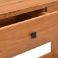 vidaXL Schreibtisch mit 2 Schubladen 100x40x75 cm Teakholz vidaXL Schreibtisch mit 2 Schubladen 100x40x75 cm Teakholz