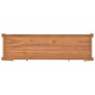 vidaXL Schreibtisch mit 2 Schubladen 140x40x75 cm Teakholz vidaXL Schreibtisch mit 2 Schubladen 140x40x75 cm Teakholz