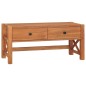 vidaXL TV-Schrank 100x40x45 cm Teakholz vidaXL TV-Schrank 100x40x45 cm Teakholz