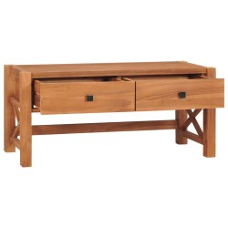 vidaXL TV-Schrank 100x40x45 cm Teakholz