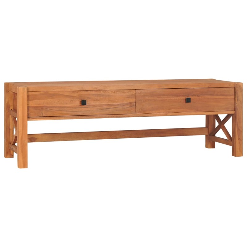 vidaXL TV-Schrank 140x40x45 cm Teakholz vidaXL TV-Schrank 140x40x45 cm Teakholz