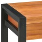 vidaXL Schreibtisch mit 2 Schubladen 100x40x75 cm Teakholz vidaXL Schreibtisch mit 2 Schubladen 100x40x75 cm Teakholz