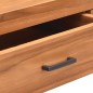 vidaXL Schreibtisch mit 2 Schubladen 100x40x75 cm Teakholz vidaXL Schreibtisch mit 2 Schubladen 100x40x75 cm Teakholz