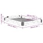 vidaXL Bambusbett 140x200 cm vidaXL Bambusbett 140x200 cm