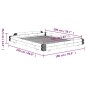 vidaXL Bambusbett 160x200 cm vidaXL Bambusbett 160x200 cm