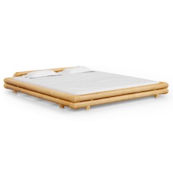 vidaXL Bambusbett 180x200 cm