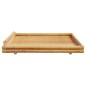 vidaXL Bambusbett 200x200 cm vidaXL Bambusbett 200x200 cm