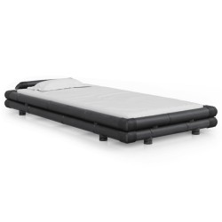 vidaXL Bambusbett Dunkelbraun 90x200 cm