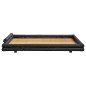 vidaXL Bambusbett Dunkelbraun 140x200 cm vidaXL Bambusbett Dunkelbraun 140x200 cm