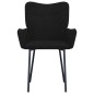 vidaXL Esszimmerstühle 2 Stk. Schwarz Samt vidaXL Esszimmerstühle 2 Stk. Schwarz Samt