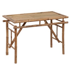 vidaXL Gartentisch Klappbar 115x50x75 cm Bambus